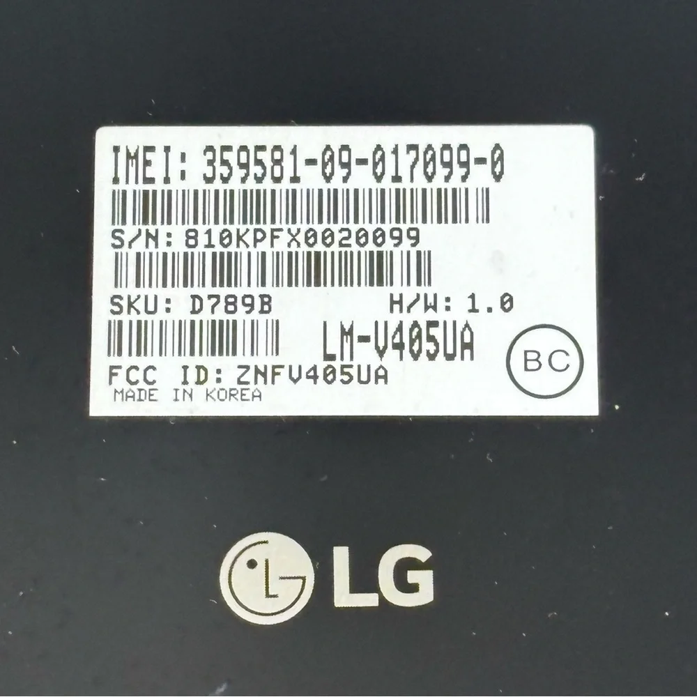 New open box LG V40 Thin Q Black LM-V405UA charger not included just phone